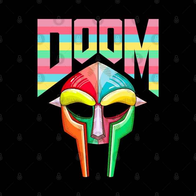 MF Doom Colorful by Juancuan