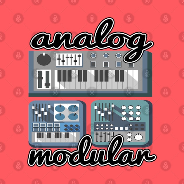 Modular Synthesizer Synth Vintage Retro Analog by Kuehni