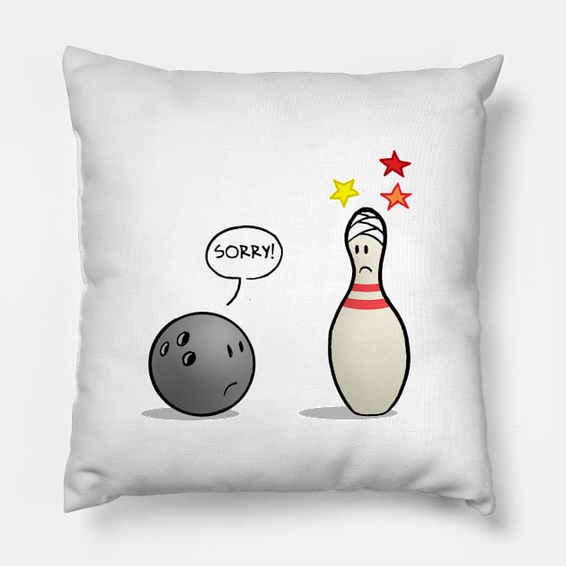 Sorry! Pillow by ticulin