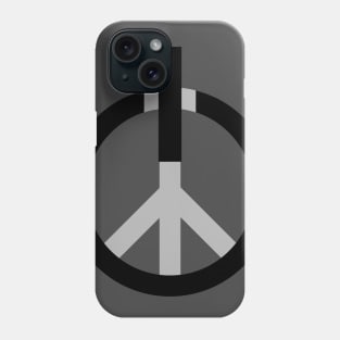 Peace power, press ON Phone Case