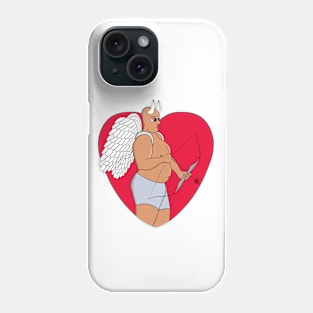 Romantic Heart With an Unusual Cupid Phone Case