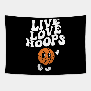 eat sleep basketball Tapestry