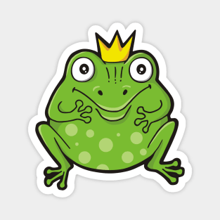 Frog Cartoon Magnet