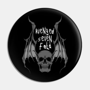 avenged bat skull Pin