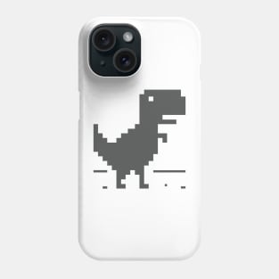 Unable to connect to the internet - Dinosaur Phone Case