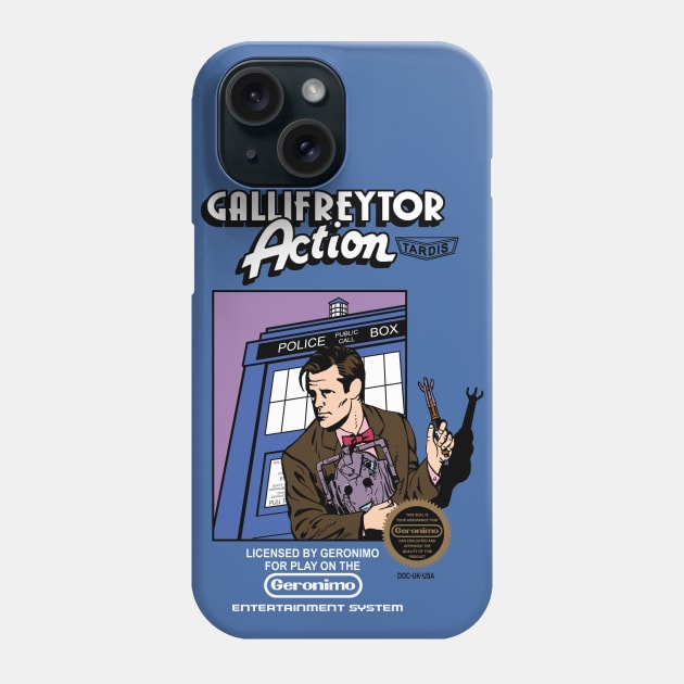 Gallifreytor Action Phone Case by MarkWelser