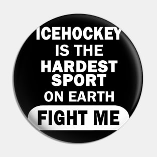 Ice Hockey Men's Team Club Boys Puck Pin