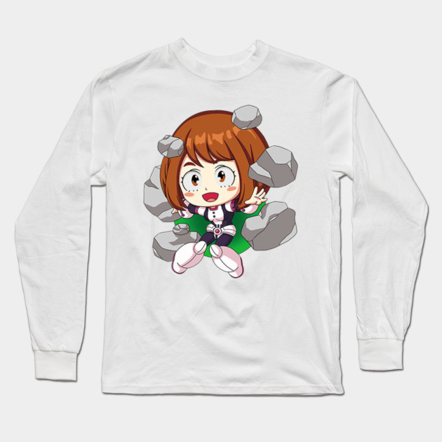 Ochako Uraraka Ochako Uraraka Long Sleeve T Shirt Teepublic