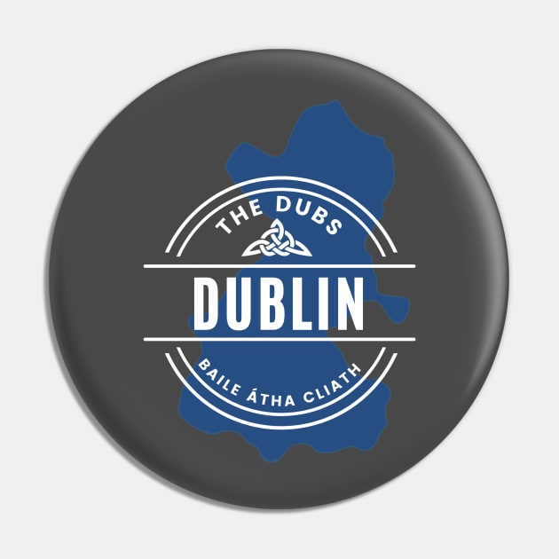 County Dublin Ireland Pin by TrueCelt