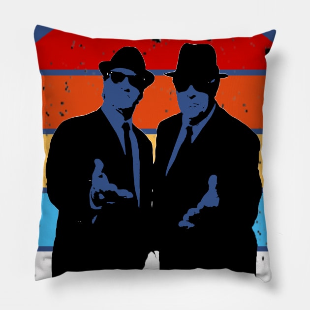 The Blues Brothers Pillow by Tshirt0101