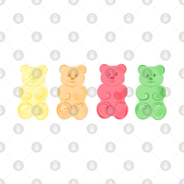 Gummy Bear - candy colors by Aurealis