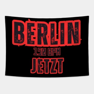 Berlin Techno Kapital Tapestry