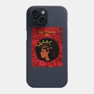 Melanated Black Queen Phone Case