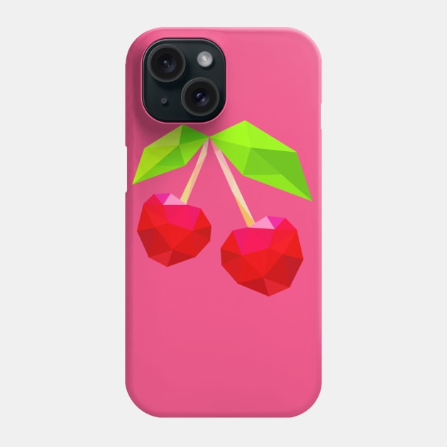 cherries Phone Case by DrTigrou