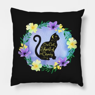 Crazy About Cats Pillow