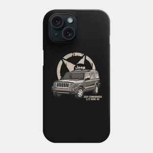 Jeep Commander 57i HEMI V8 JEEP White Star Phone Case