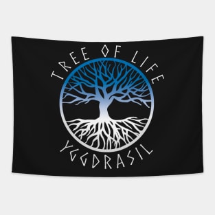 Yggdrasil Tree of Life Pagan Witch As Above So Below Tapestry