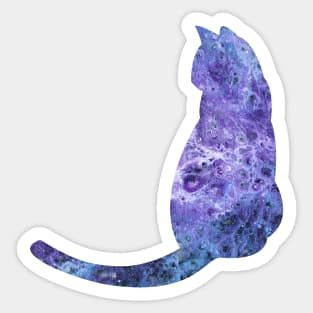 Kawaii Galaxy Cat 3 Sticker – Mushimoo