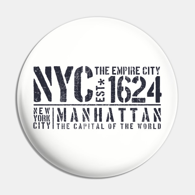 New York City Pin by Designkix