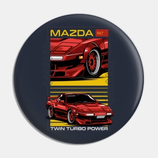 Classic Mazda RX-7 Pin