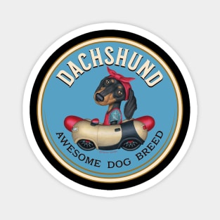 Dachshund Awesome Dog Breed Magnet