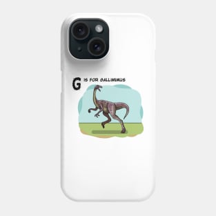 gallimimus dinosaur Phone Case