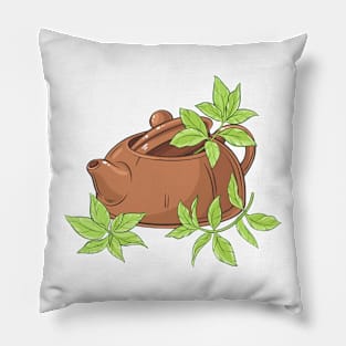 tea lover Pillow