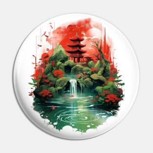 Zen Garden Pin
