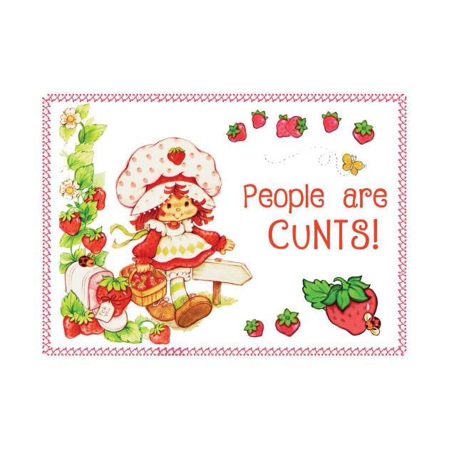 Disover People Are Cunts - People Suck - T-Shirt