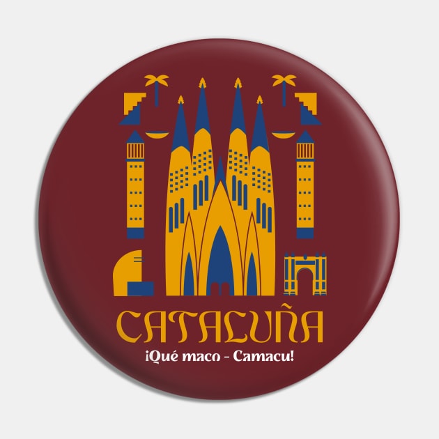 Catalonia Pin by WOAT