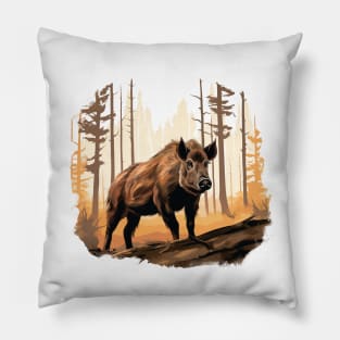 Wild Boar Pillow