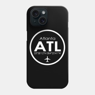 ATL, Hartsfield–Jackson Atlanta Airport Phone Case