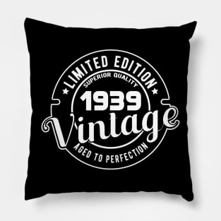 1939 VINTAGE - BIRTHDAY GIFT Pillow