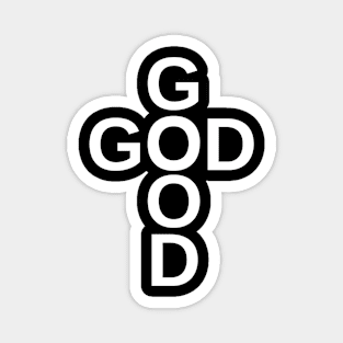 God Cross God is good Magnet