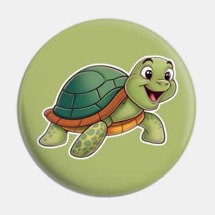 Cute Turtle Pin