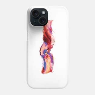 Colorful Painted Initial Letter I Phone Case