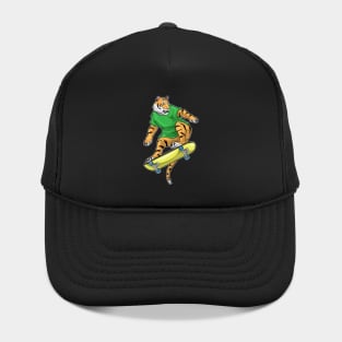 Tiger Skater Skateboard Hat