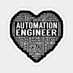 Automation Engineer Heart Magnet