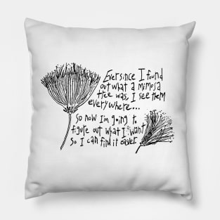 Mimosa Tree Pillow