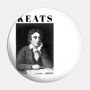 Classic Literature: John Keats Poetry Pin