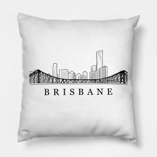 Brisbane Skyline Pillow