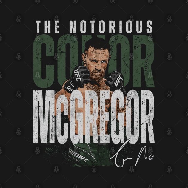 Conor McGregor The Notorious Bold by ganisfarhan