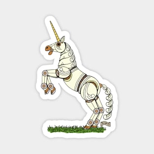 Mechanical Unicorn Magnet