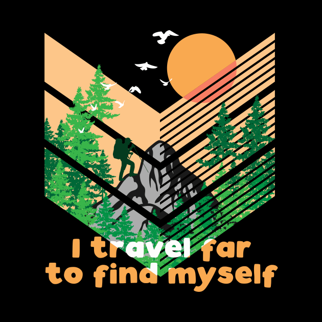 I travel far to find myself by vpdesigns