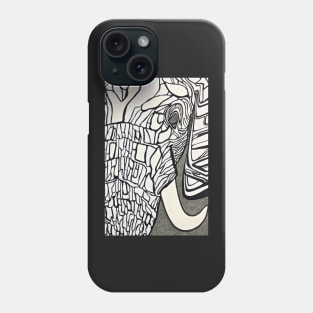 Textured Elephant Phone Case