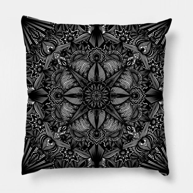 Under A Spell Pillow by Queen Neptune Designs