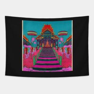 Thailand Temple Tapestry