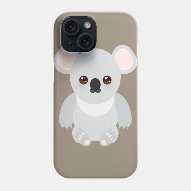 Funny cute koala Phone Case by EkaterinaP