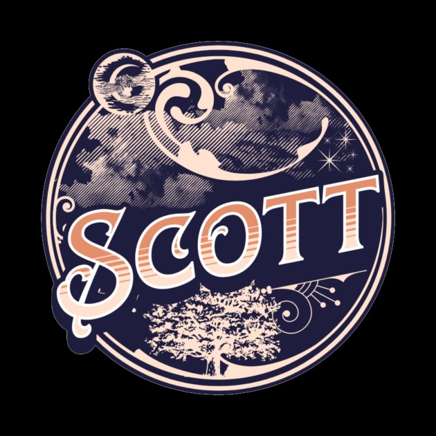 Scott Name Tshirt by Renata's