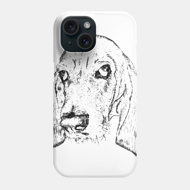 Ain't Nothin' but a Hound Dog Phone Case by oliromi